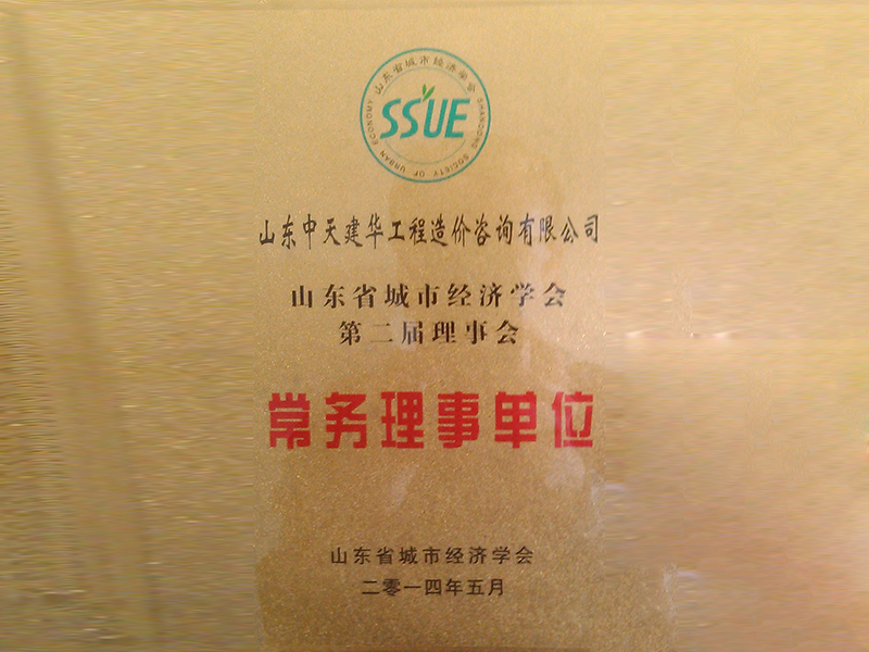 山東省城市經(jīng)濟學(xué)會常務(wù)理事